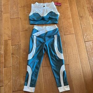Brugnoli Italian made leggings and bra top